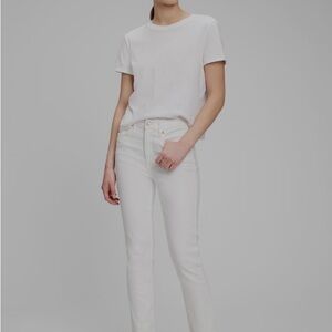 Gap - Vintage Slim High Rise Women's White Jeans